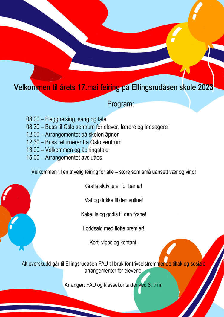 Program for 17. mai